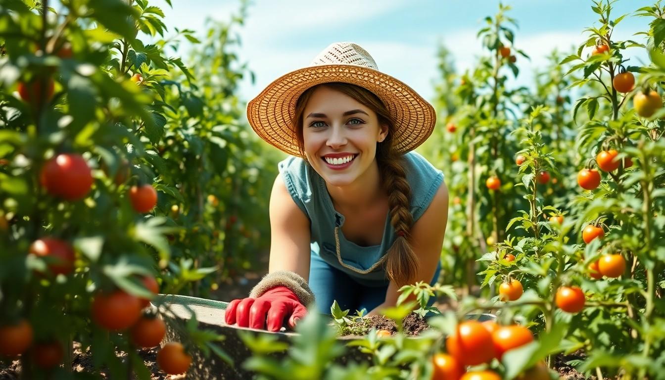 organic vegetable gardening