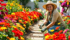 simple flower garden ideas